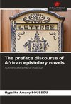 The preface discourse of African epistolary novels