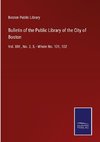 Bulletin of the Public Library of the City of Boston