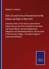 Civil List and Forms of Government of the Colony and State of New York