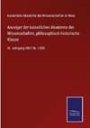 Anzeiger der kaiserlichen Akademie der Wissenschaften, philosophisch-historische Klasse