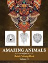 Amazing Animals Grown-ups Coloring Book