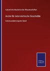 Archiv für österreichische Geschichte