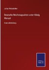 Deutsche Reichstagsakten unter König Wenzel