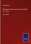 Die Kaiser-Urkunden der Provinz Westfalen 777 - 1313