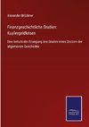 Finanzgeschichtliche Studien: Kupfergeldkrisen