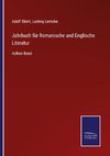 Jahrbuch für Romanische und Englische Literatur