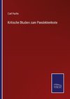 Kritische Studien zum Pandektentexte