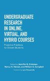 Undergraduate Research in Online, Virtual, and Hybrid Courses