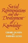 Social Representations and the Development of Knowledge