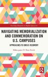 Navigating Memorialization and Commemoration on U.S. Campuses