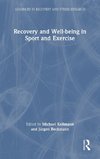 Recovery and Well-being in Sport and Exercise