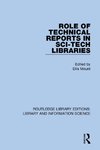 Role of Technical Reports in Sci-Tech Libraries