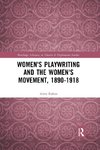 Women's Playwriting and the Women's Movement, 1890-1918