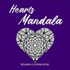 HEARTS MANDALA Relaxing Coloring Book