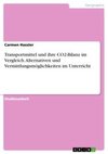 Transportmittel und ihre CO2-Bilanz im Vergleich. Alternativen und Vermittlungsmöglichkeiten im Unterricht