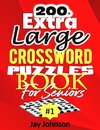 200+ Extra  Large Crossword  Puzzle Book  For Seniors