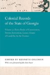 Colonial Records of the State of Georgia