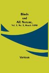 Birds and All Nature, Vol. 3, No. 3, March 1898