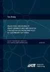 Phase-field Modeling of Phase Changes and Mechanical Stresses in Electrode Particles of Secondary Batteries