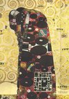 Notizbuch schön gestaltet mit Leseband - A5 Hardcover blanko - Gustav Klimt 