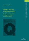 Poesía italiana contemporánea