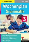 Wochenplan Grammatik / Klasse 3