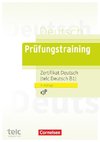 Prüfungstraining  Zertifikat Deutsch / telc Deutsch B1 / Lösungen und Audios online verfügbar