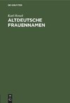 Altdeutsche Frauennamen