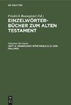 Einzelwörterbücher zum Alten Testament, Heft 4, Hebräiches Wörterbuch zu den Psalmen