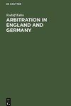 Arbitration in England and Germany