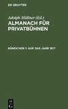 Almanach für Privatbühnen, Bändchen 1, Auf das Jahr 1817