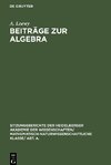 Beiträge zur Algebra