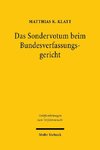 Das Sondervotum beim Bundesverfassungsgericht