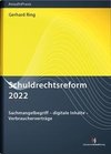 Schuldrechtsreform 2021