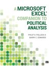 A Microsoft Excel® Companion to Political Analysis (First Edition)