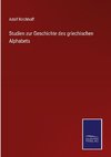 Studien zur Geschichte des griechischen Alphabets