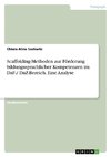 Scaffolding-Methoden zur Förderung bildungssprachlicher Kompetenzen im DaF-/ DaZ-Bereich. Eine Analyse