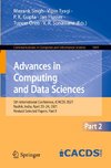 Advances in Computing and Data Sciences