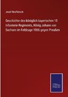 Geschichte des königlich bayerischen 15 Infanterie-Regiments, König Johann von Sachsen im Feldzuge 1866 gegen Preußen