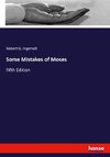 Some Mistakes of Moses