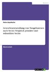 Gewichtsentwicklung von Neugeborenen nach Sectio. Vergleich primärer und sekundärer Sectio