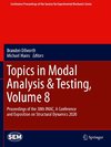 Topics in Modal Analysis & Testing, Volume 8