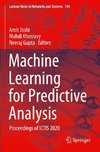 Machine Learning for Predictive Analysis