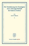 Die Veräußerung des Vermögens einer Aktiengesellschaft im Ganzen (Fusion).