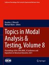 Topics in Modal Analysis & Testing, Volume 8