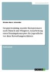 Gruppentraining sozialer Kompetenzen nach Hinsch und Pfingsten. Ausarbeitung eines Trainingskonzeptes für Jugendliche vor dem Bewerbungsverfahren