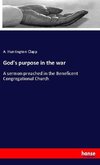 God's purpose in the war