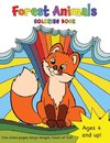 Forest Animals Coloring Book for Kids Ages 4-8!