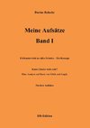 Meine Aufsätze Band I