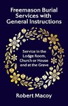 Freemason Burial Services with General Instructions